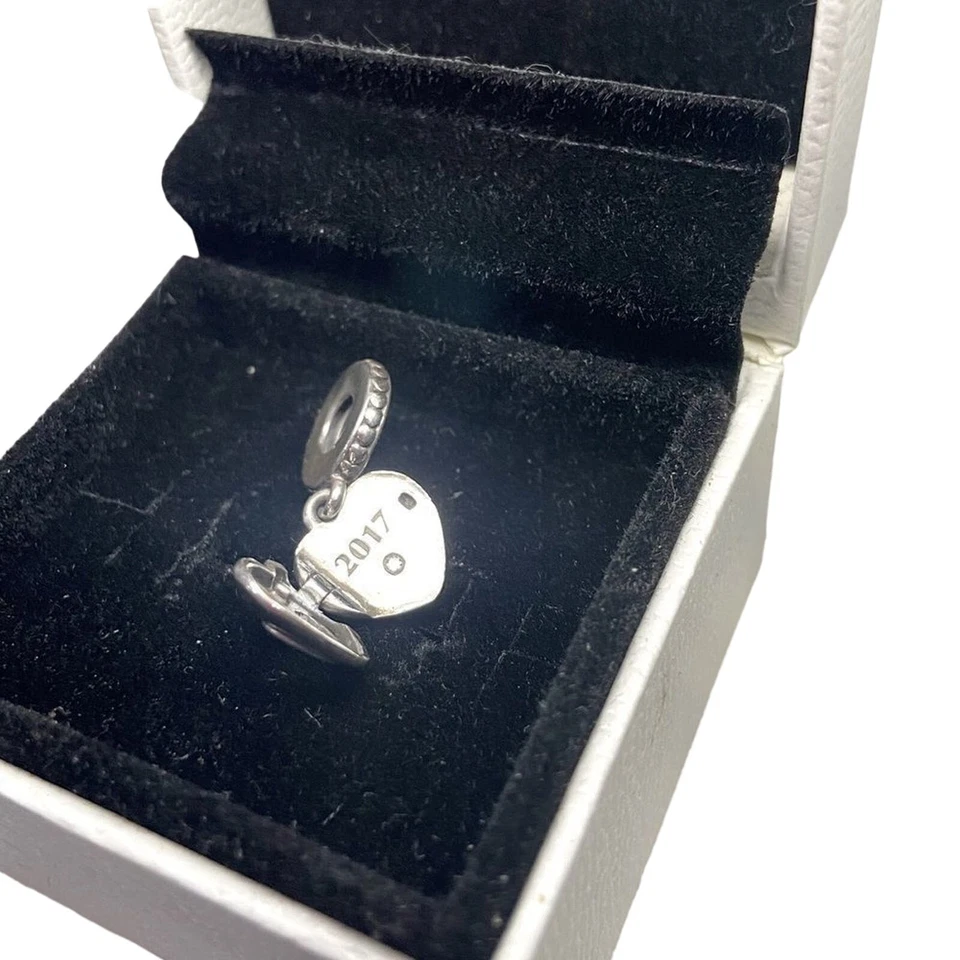 PANDORA Sterling Silver Limited Edition Diamond Locket Club Charm - Image 3 of 4