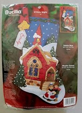 Bucilla Felt Christmas Stocking Kit 84959 - O'Holy Night - Maria Stanziani