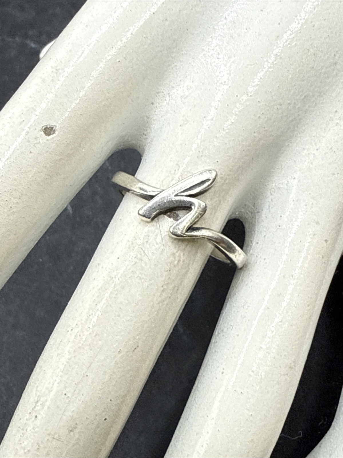 ❤️ James Avery Sterling Silver Script Initial h R… - image 2