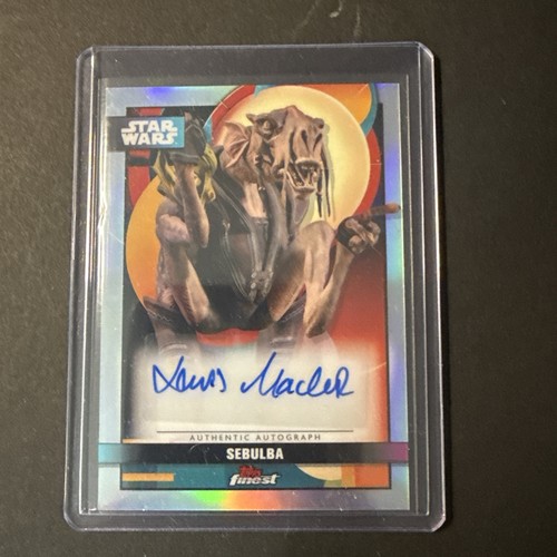2025 Star Wars Smugglers Outpost Lewis MacLeod as Sebulba Finest Auto #FA-LEM