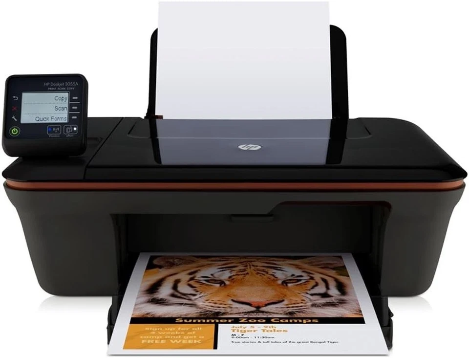 Imprimante multifonction 3 en 1 HP Deskjet 3055A, Wifi, Impression, copie, scan - Photo 1/1