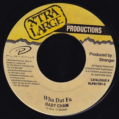 Baby Cham - Wha Dat Fa (7'')