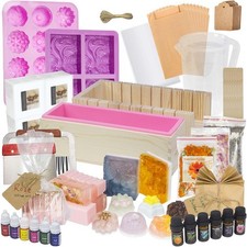 Soap Making Kit for Adults and Kids - Soap Making Supplies Melt Pour Soap Base