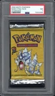 2000 Pokemon Base Set 2 Gyarados Sealed Booster Pack PSA 7