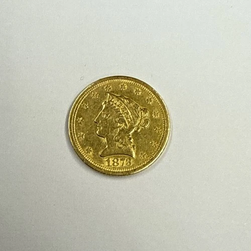 1873 $2.5 LIBERTY GOLD QUARTER EAGLE
