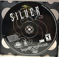 Silver (Sega Dreamcast, 2000) Game Only, Tested, Very Good