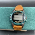 Vintage Timex Expedition Atlantis 100 Green Digital Watch Indiglo