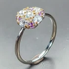 Unique jewelry Natural Blue Topaz Ring 925 Sterling Silver Size 8 /R465433