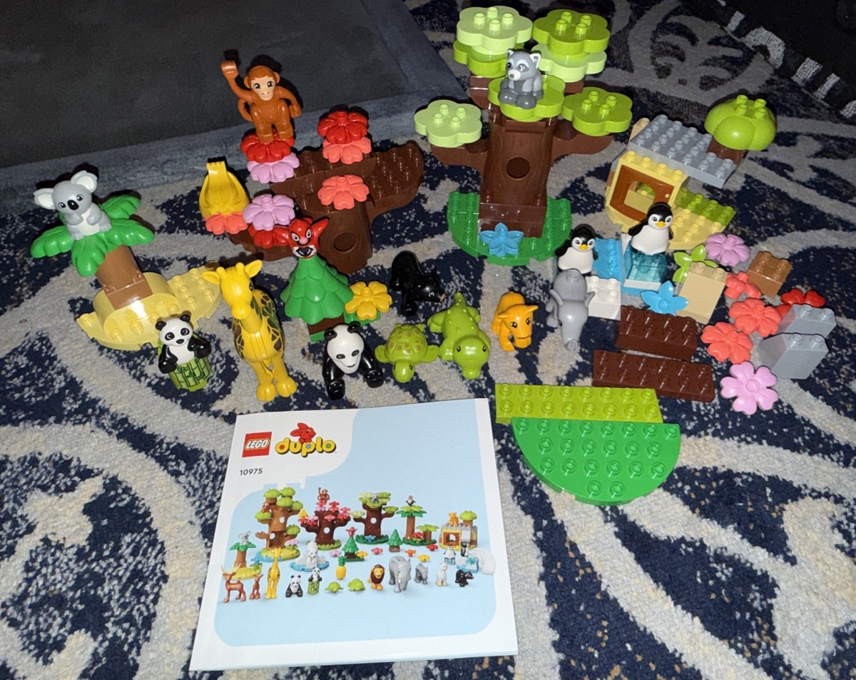 LEGO DUPLO 10975 Wild Animals of the World Missing Pieces See 