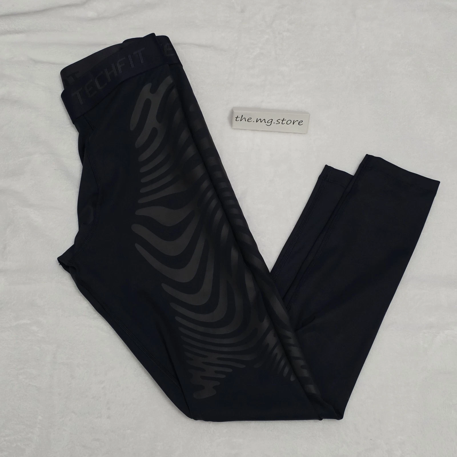 Adidas Techfit Control X RHEON Leggings Pants Navy Blue Pro JH3651 Men's Sz L