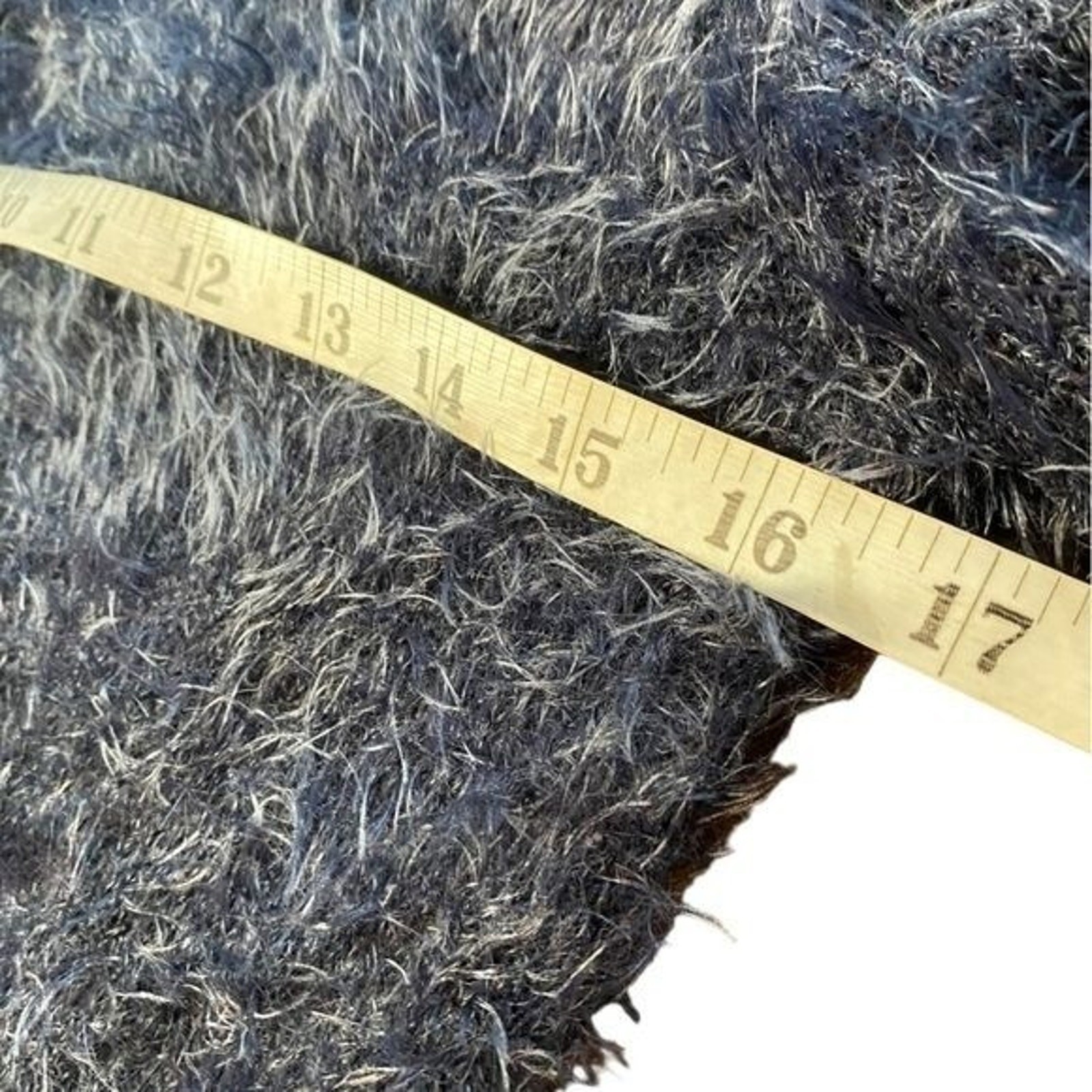 Zara Girls Winter Collection Deep Purple Fuzzy Cardigan Size 11-12 thumbnail 5