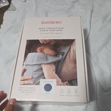 baby bjorn carrier mini  Mesh NAVY BLUE