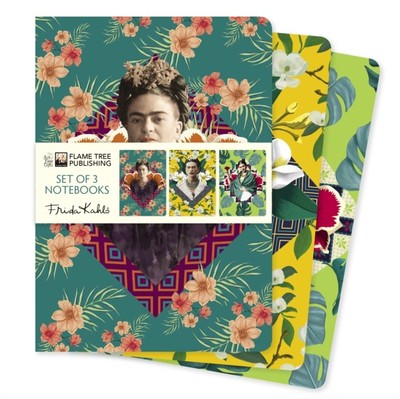 Frida Kahlo Set of 3 Standard Notebooks (Notebook / blank book)