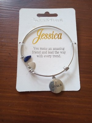 Bijoux Fleur Armband - Jessica - silberfarben