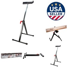 Heavy Duty Roller Support Stand with Adjustable Height 27-43 Inches for Safety