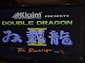Double Dragon II: The Revenge (NES, 1990) Authentic Tested Working 