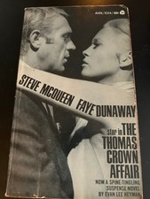 THE THOMAS CROWN AFFAIR by Evan Lee Heyman (Paperback 1968) NOVELIZATION OF FILM