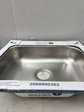 Elkay Dayton 25 in. Drop-in Single Bowl 22-Gauge Satin Stainless Steel Sink