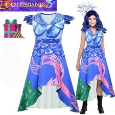 Kids Descendants 3 Mal Fancy Dress Costume Girls Cosplay Outfit Christmas Gifts