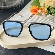 DITA FLIGHT 006 Classical Sunglasses Aviator Black Silver Blue