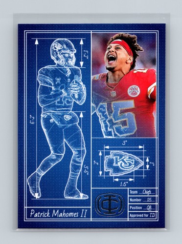 2025 ICON PATRICK MAHOMES II TOUCHDOWN ARCHITECT YOU PICK