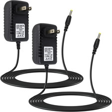 2 Pcs Power Cord for Alexa Dot 3Rd / 4Th / 5Th Gen 2022, Echo Show Black