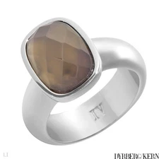 DYRBERG/KERN of DENMARK! Seiwa Collection Shiny Silver Finished Ring