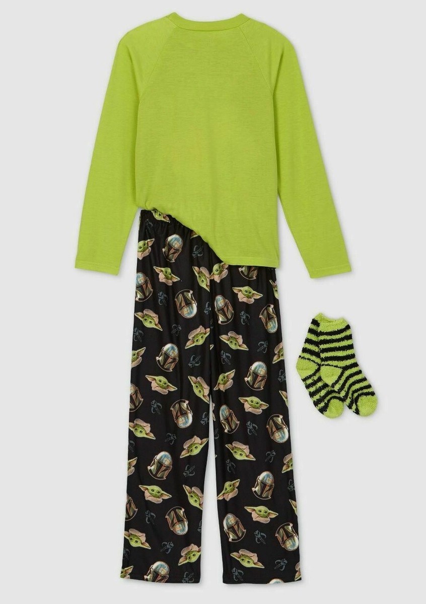 Baby Yoda Pajamas Boys Size Small-8 M Star Wars The