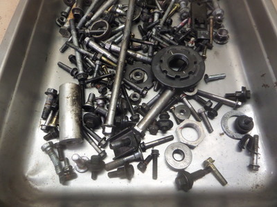 2002 KAWASAKI NINJA ZX6 ZX600-J MISC HARDWARE BOLTS NUTS PARTS | eBay
