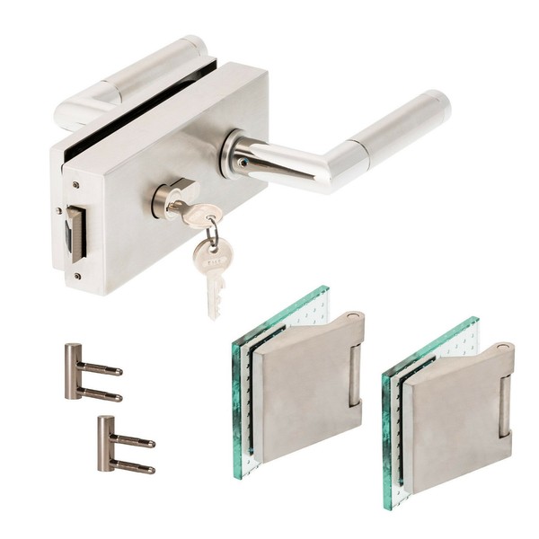 GlastüRbeschlag Q Pz + Office BäNder Rt Edelstahl GlastüRschloss +Pz Core-image