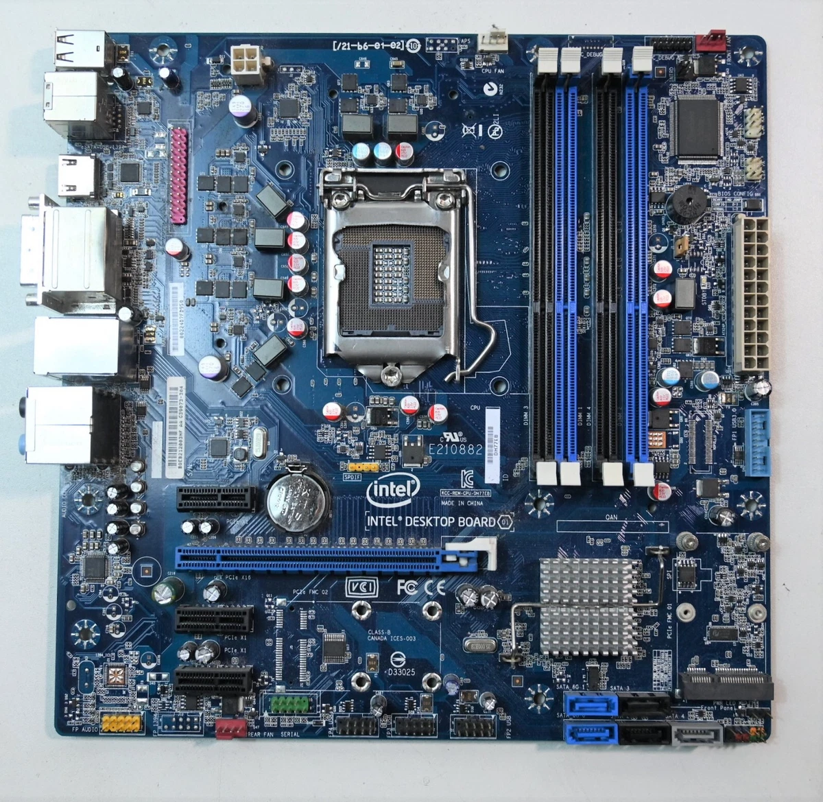 Intel Desktop Board DH77EB Motherboard MicroATX LGA1155 DDR3 USB