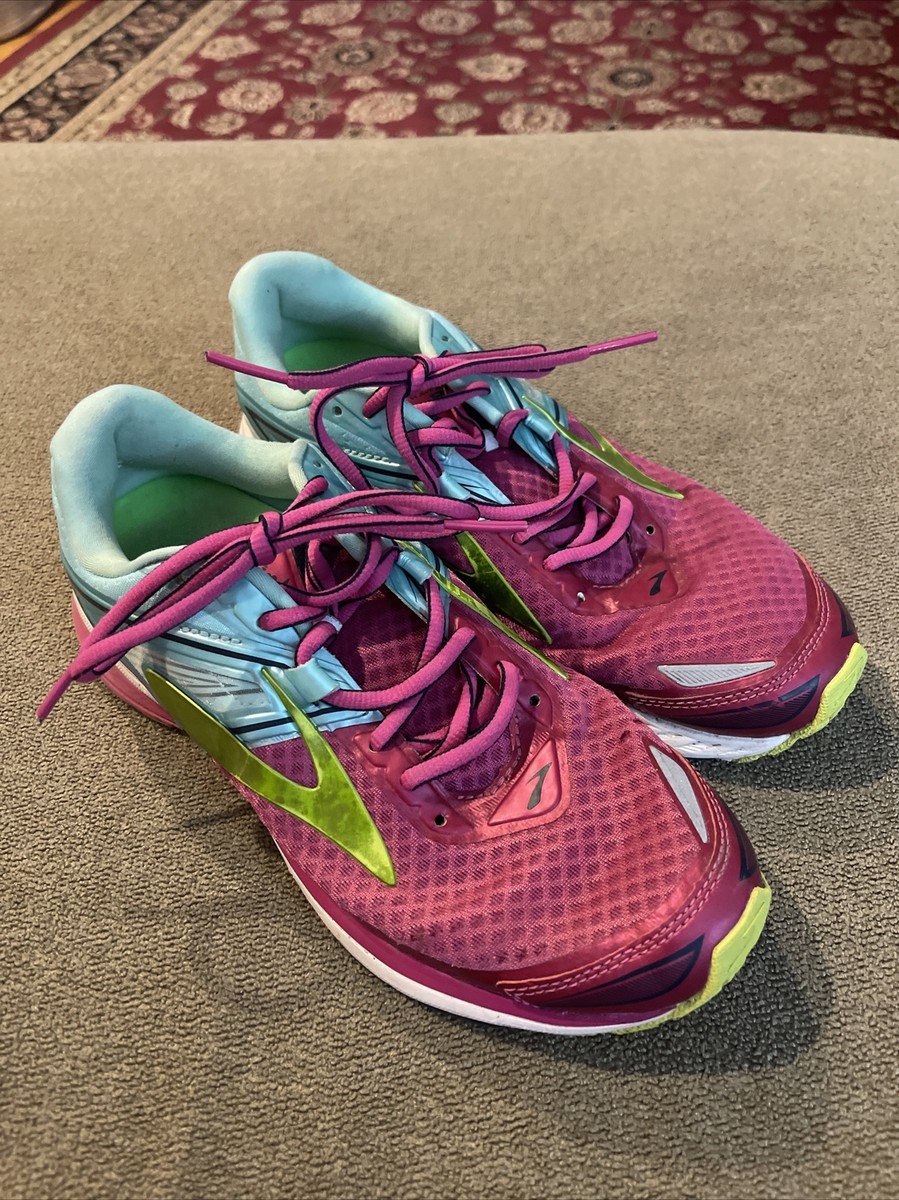 Brooks Ravenna Athletic Running Training Shoes Women Size Blue