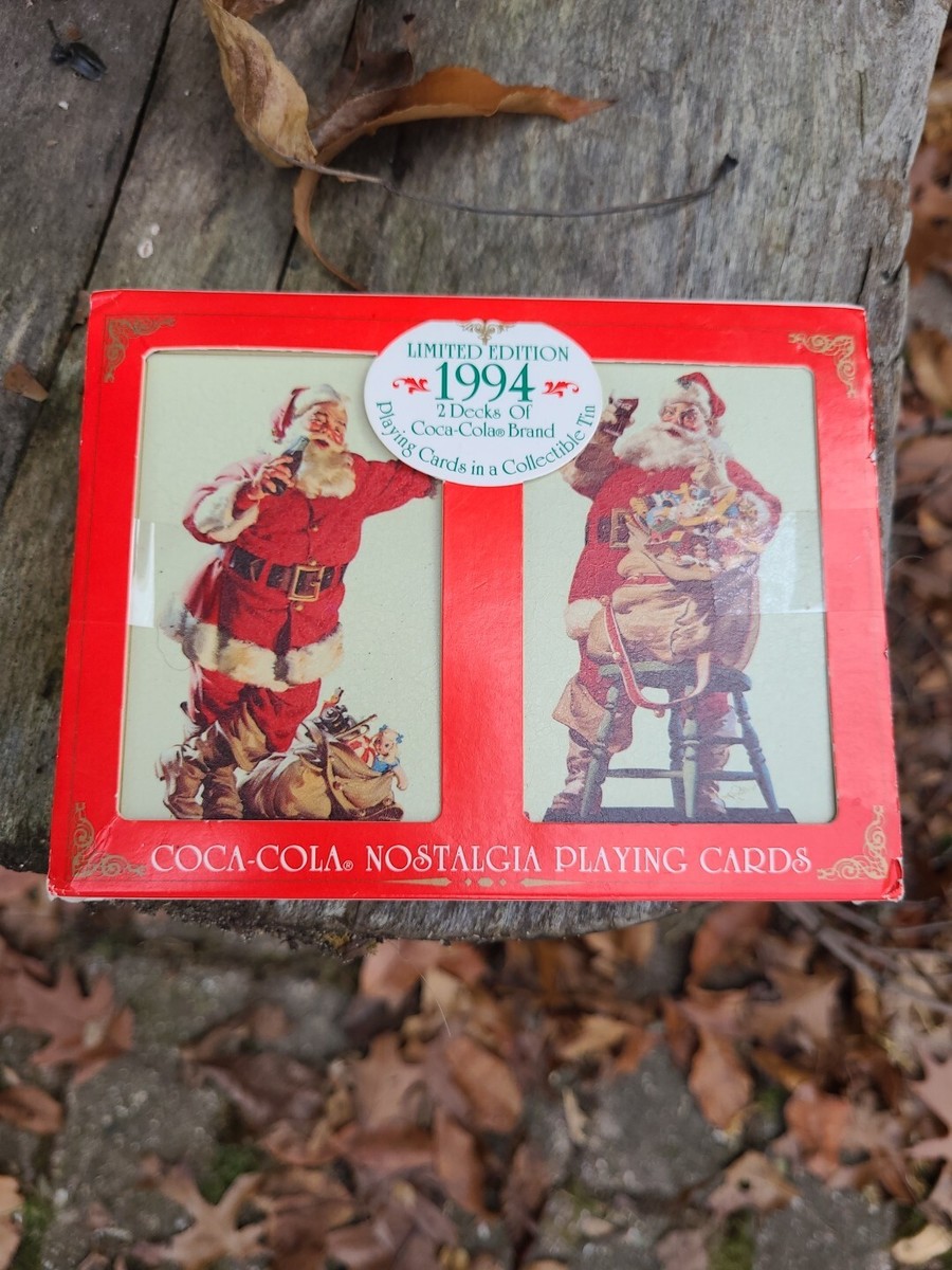 2 decks of playing cards - Coca-Cola 1994 One pack un-opened | eBay 2 decks of playing cards - Coca-Cola 1994 One pack un-opened | eBay