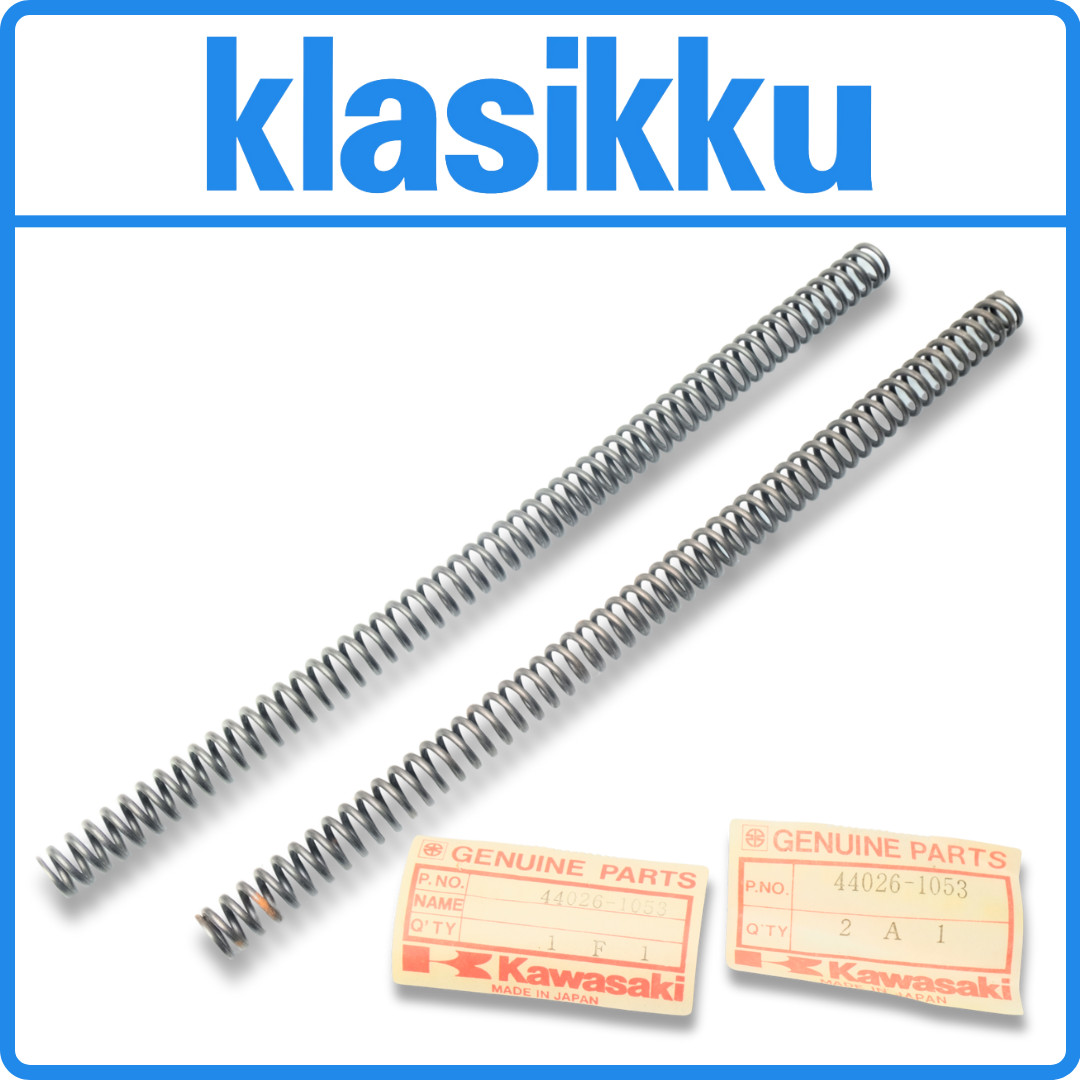 KAWASAKI GTO KH125 FRONT FORK SPRING SET GENUINE 44026-1053 | eBay