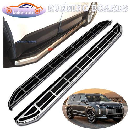 Running Board Side Step Pedals Nerf Bar Fit for Hyundai Palisade 2020-2023 - Bild 1 von 7