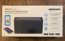 MEDION X61002 Wireless WiFi Speaker System -Stream Music To Any Room-