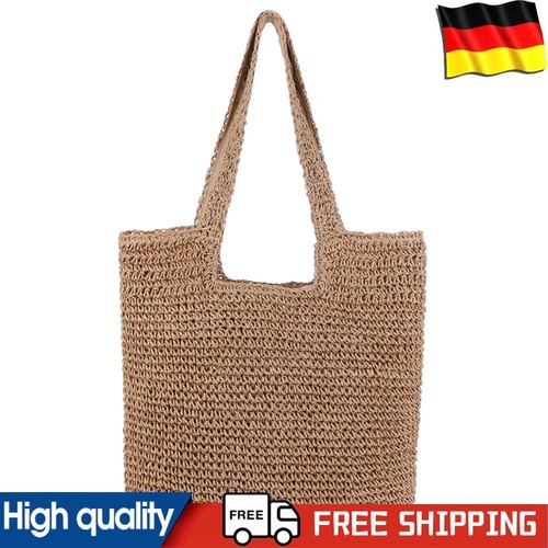 Summer Ladies Woven Bag Large Capacity Women HandWoven Handbags Paper