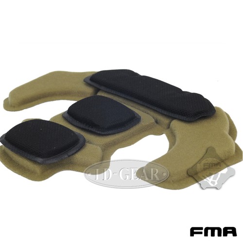 FMA Foam Pad Set per Airsoft Protezione Casco Versione Aggiornamento Military Hunting Airsoft - Foto 6 di 9