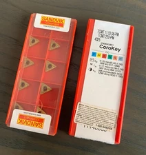 SANDVIK Carbide Inserts - TCMT 11 03 08-PM 4025 - TCMT 222-PM - Qty. 10 - NEW