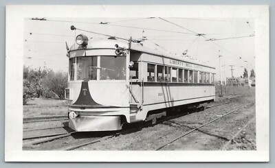 Trolley Photo - Lehigh Valley Transit #1023 Liberty Bell Limited Interurban