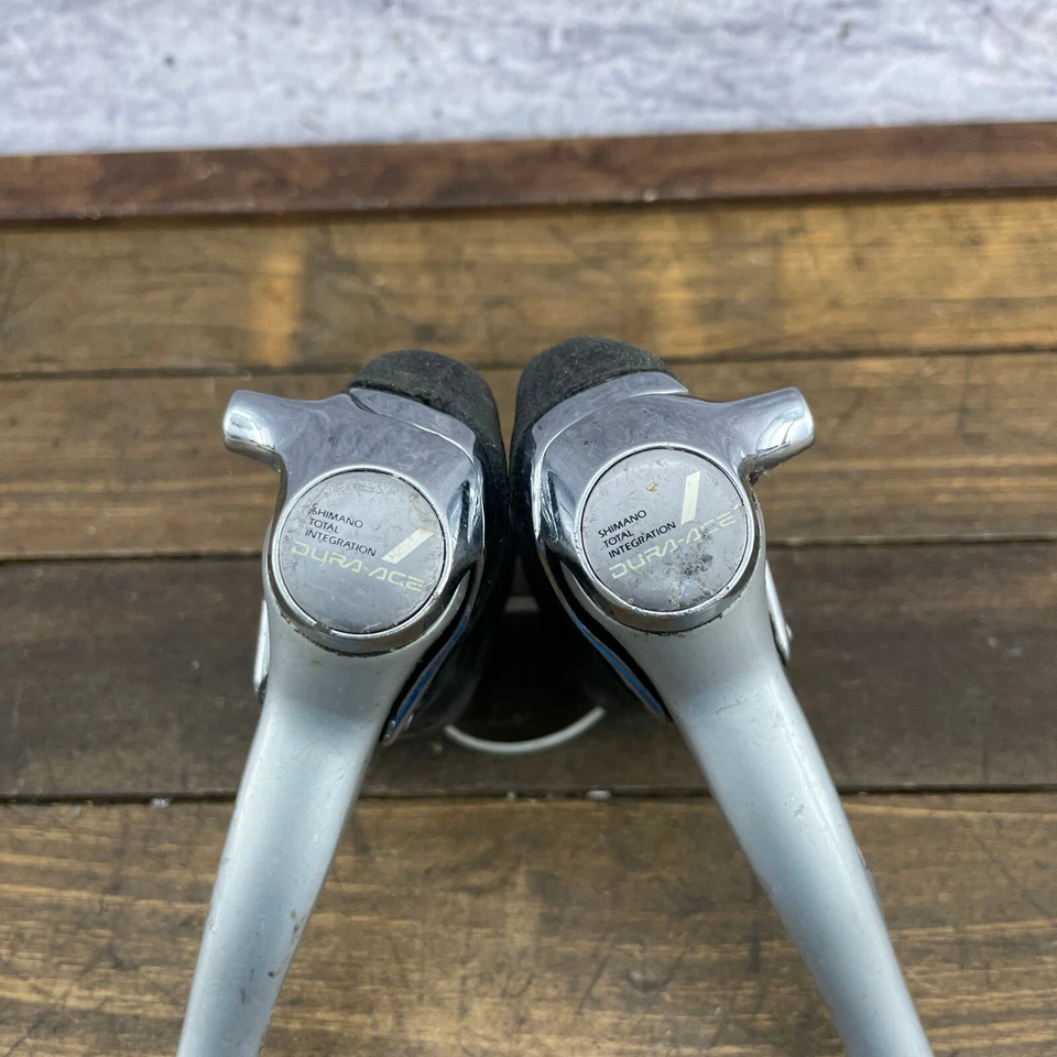 Shimano Dura Ace  Shifters Set 8s STI 8 Speed ST-7400 Series Shift Lever Vintage - Image 3 of 4