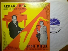 GHB LP RECORD/ARMAND HUG,EDDIE MILLER/SELF TITLED/ EX+ VINYL