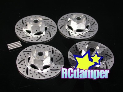 GPM ALUMINUM HEX BRAKE DISC ADAPTER S TRAXXAS 1/16 MINI E REVO SUMMIT SLASH