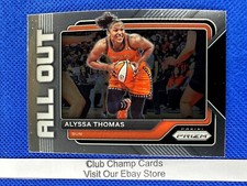 2023 #13 Alyssa Thomas WNBA Panini Prizm Basketball ALL OUT Insert Sun