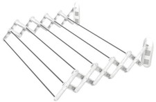 Gimi Skatto 70 Wäschetrockner Harz Aluminium Weiß Akkordeon-Öffnung