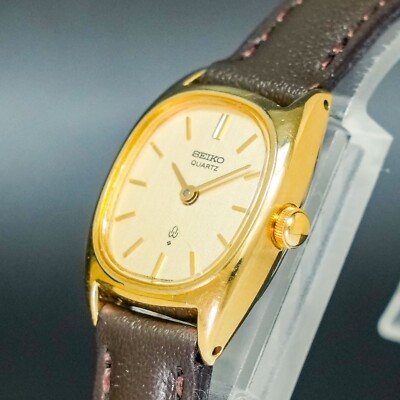 Vintage 1977 [N-MINT] SEIKO Belfina 4720-3060 Gold Hand Wind
