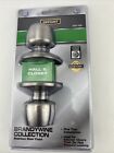 Defiant Brandywine Hall and Closet Door Knob Stainless Steel 332 232 New