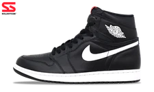 Nike Jordan 1 Retro High PRM Ying-Yang Black 2016 (555088-011) Men's Size 10-12