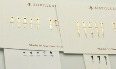 Hand Set For Zenith 685 OR Gold Color Hands Size 80 x 140 Check for Part Number 