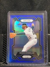 Dennis Eckersley 2024 Prizm Blue Prizm #139/199 - Athletics